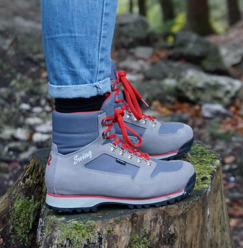 San Marco Scarponi da trekking Swing STX- Grigio (Suola Vibram) - Sebastiano Calzature
