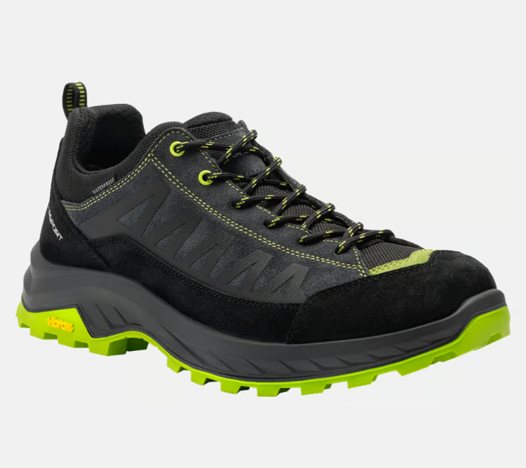 Garsport Scarpe da trekking Giau low up /Nero lime (Suola Vibram) - Garsport