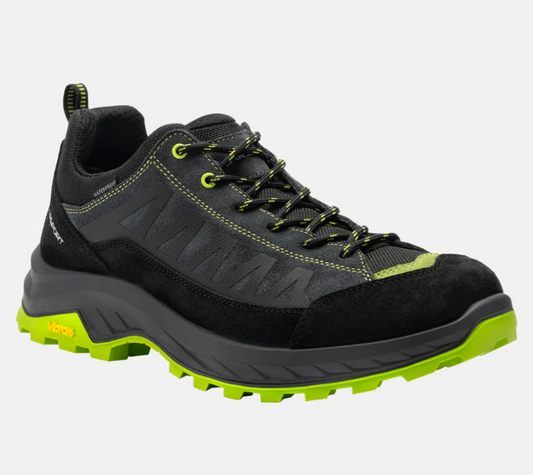 Garsport Scarpe da trekking Giau low up /Nero lime (Suola Vibram) - Garsport