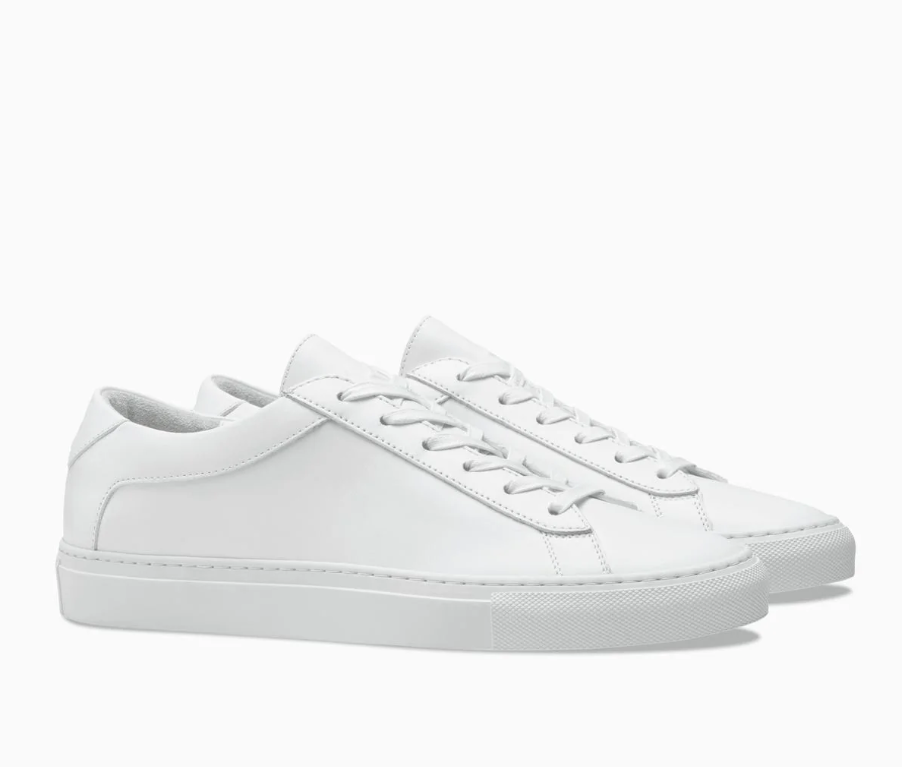Koio Sneakers "Capri" Triple White woman - pelle bianca - Koio