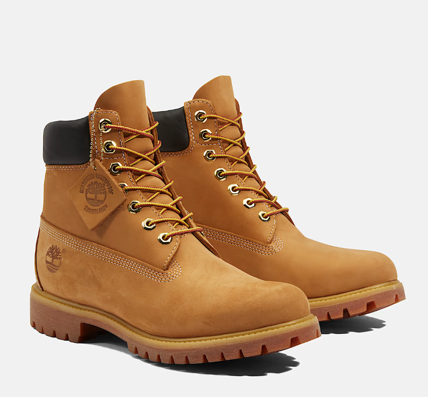 Timberland Stivale stringato Premium 6 inch da uomo - giallo - timberland