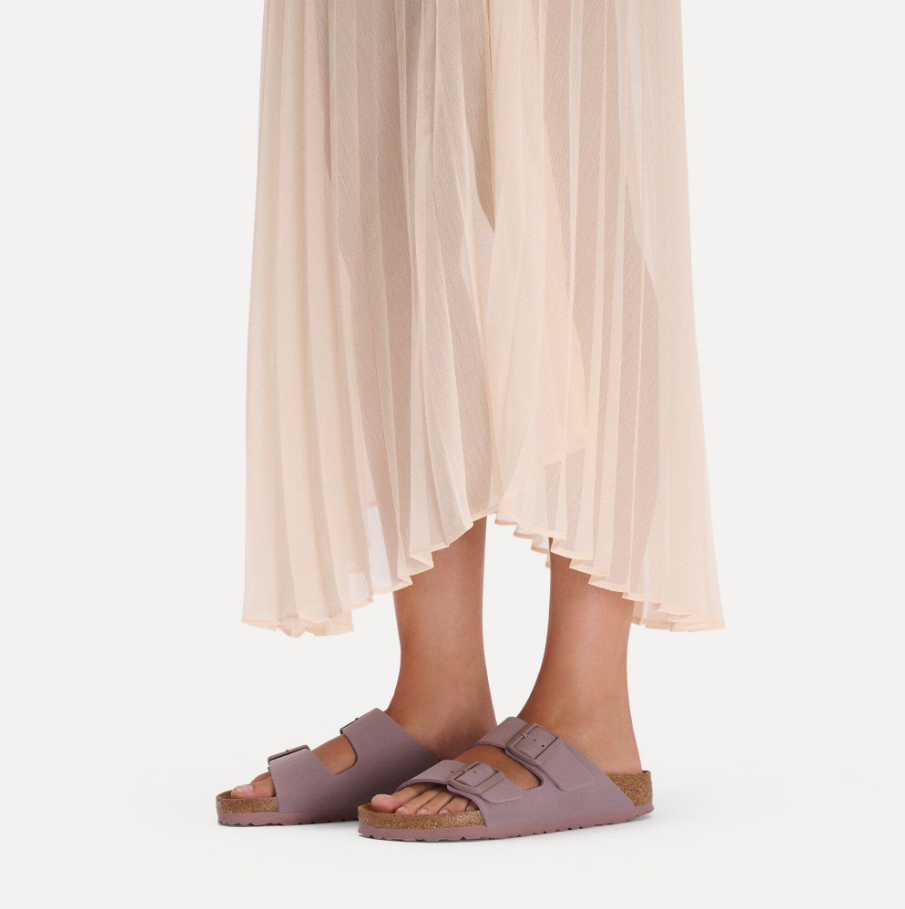 Birkesntock Arizona Birko-flor Faded Purple /Narrow fit - Birkenstock