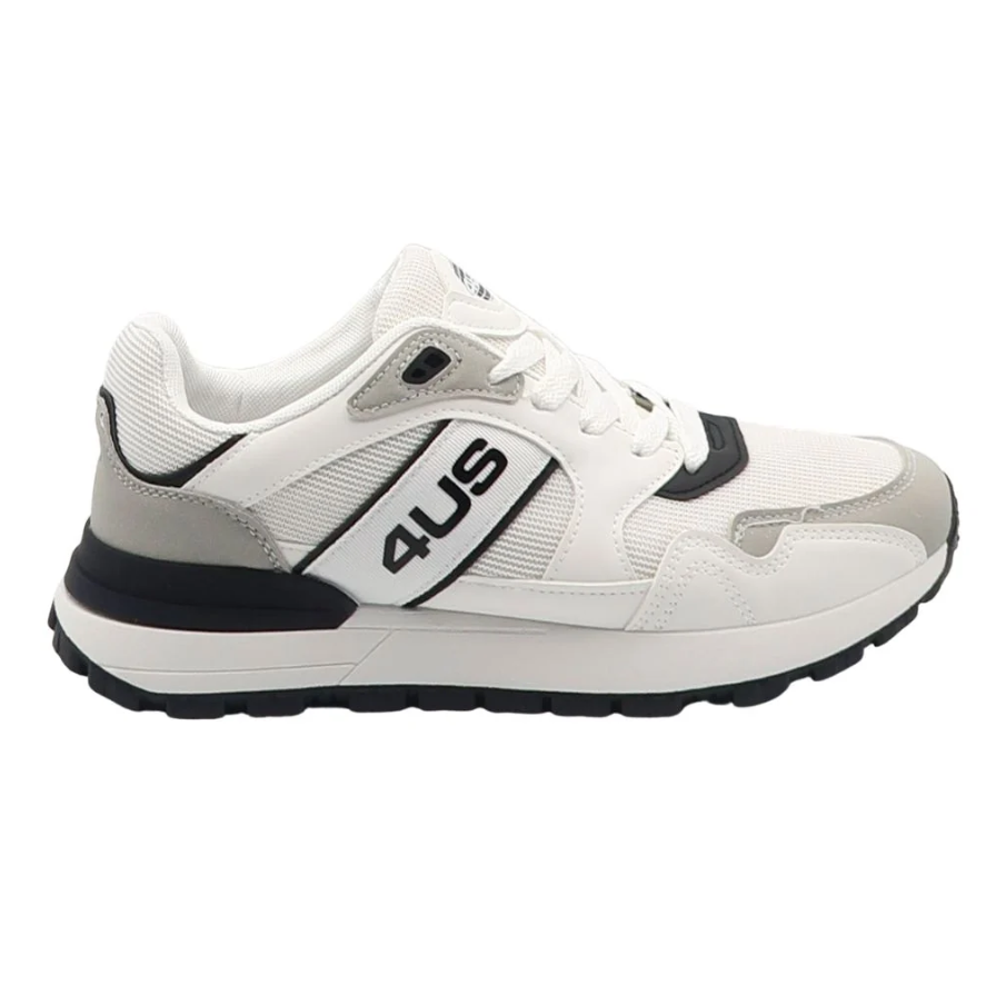 Paciotti 4us Sneakers Snooze / Grey and Black&white - Cesare Paciotti