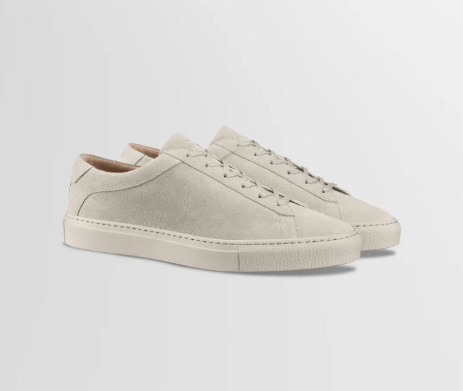 Koio Sneakers “Capri” Moonlight man - Greyish beige suede - Koio