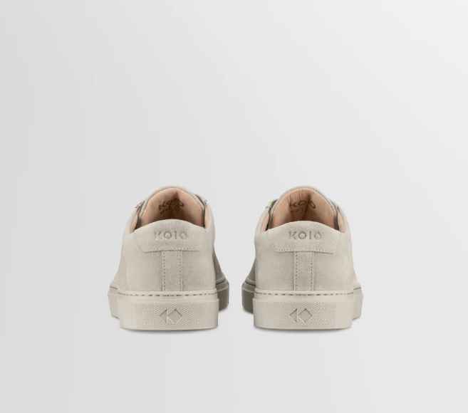 Koio Sneakers “Capri” Moonlight man - Greyish beige suede - Koio