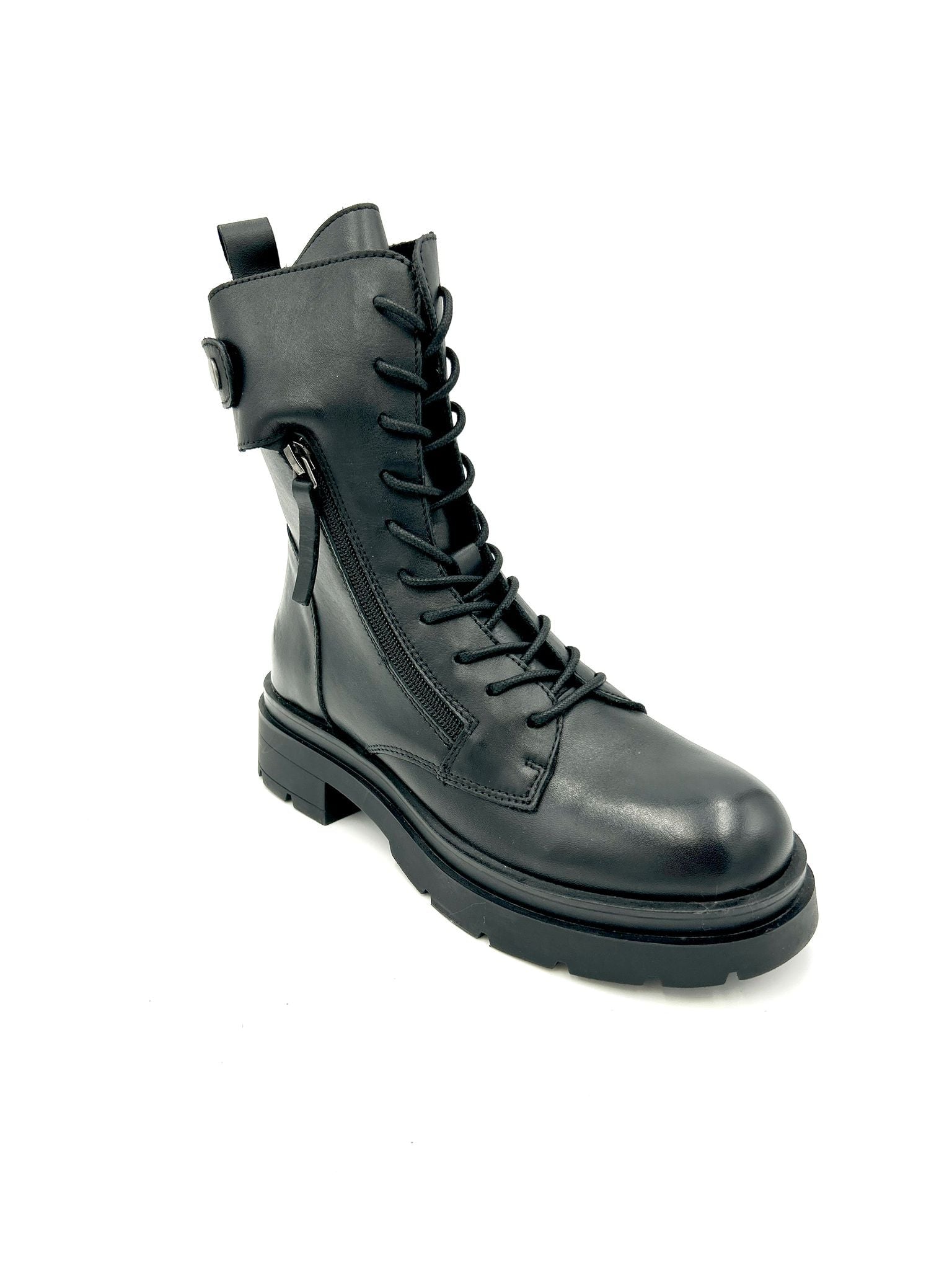 Fattore Donna Anfibio vera pelle - nero - fattore donna