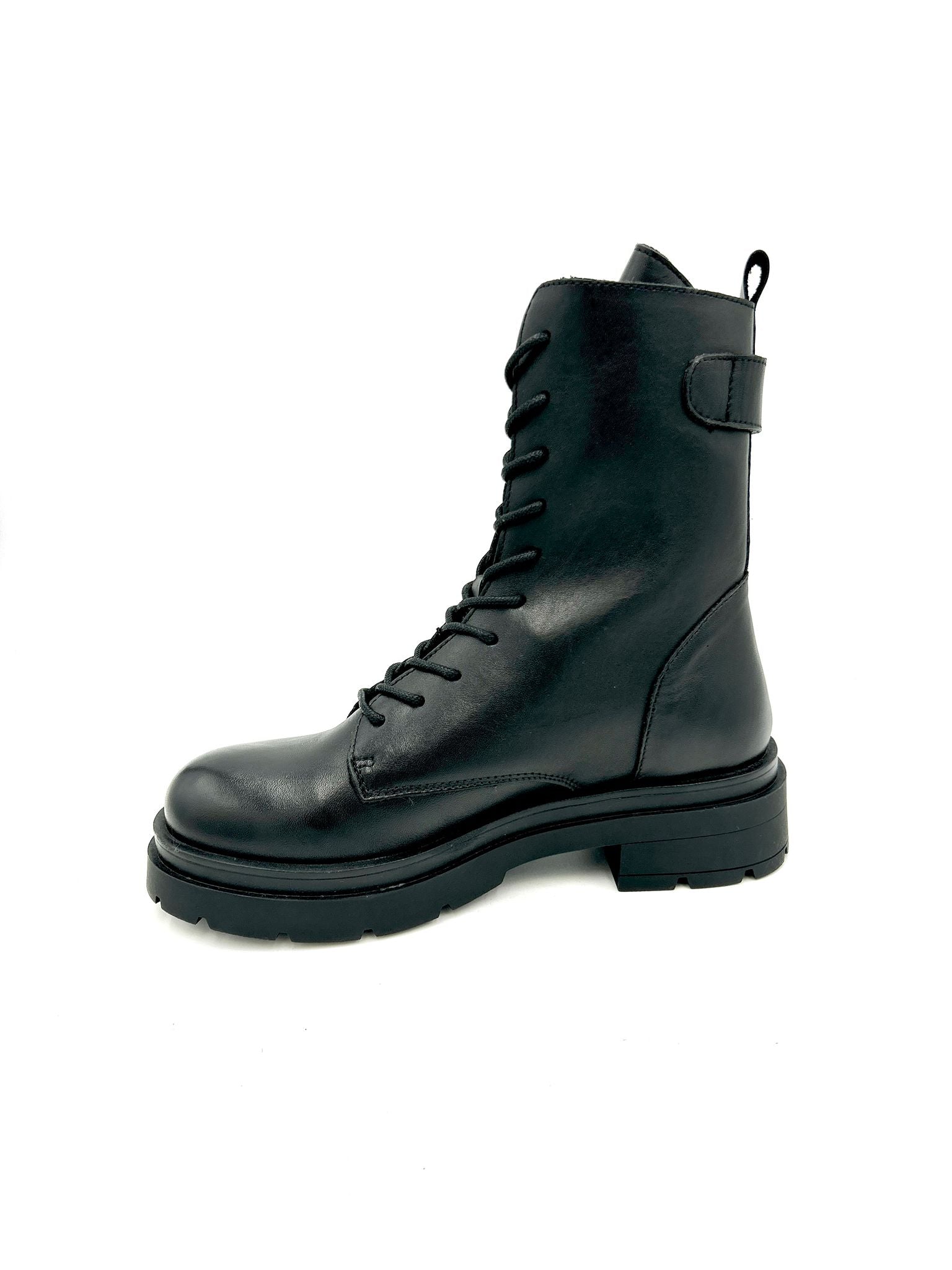 Fattore Donna Anfibio vera pelle - nero - fattore donna