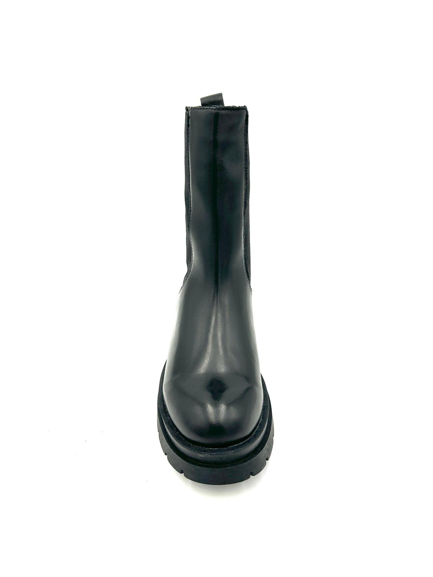 Fattore Donna Chelsea Boots in vera pelle - nero - fattore donna