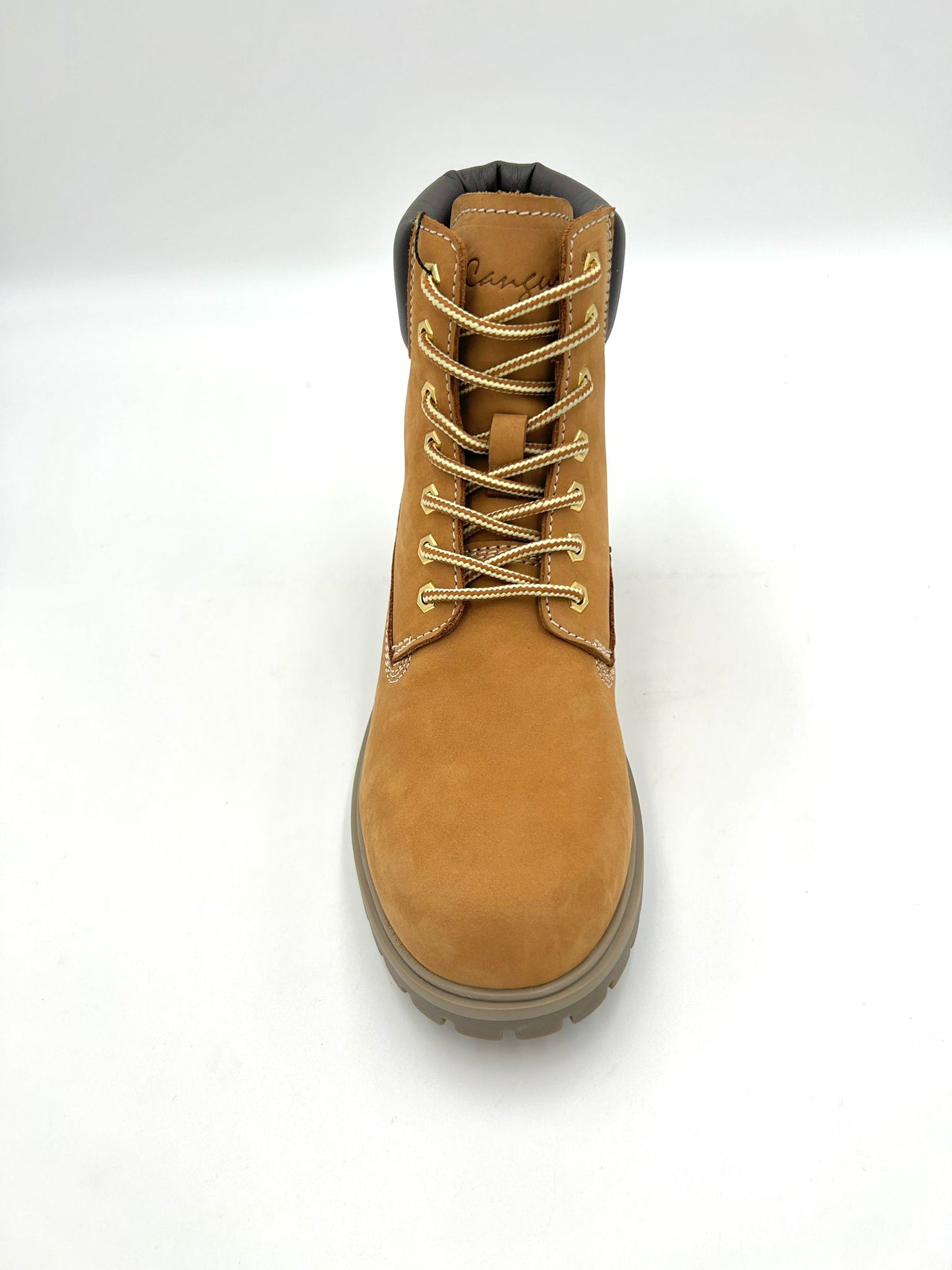 Canguro Scarpone Giallone, vera pelle - marrone beige