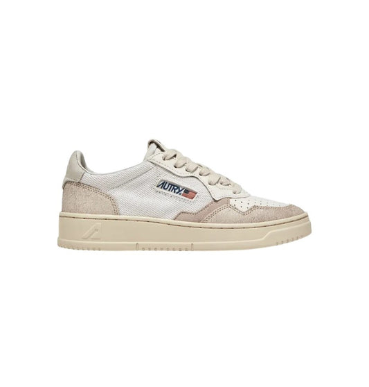 Autry Medalist Low Leather white - autry