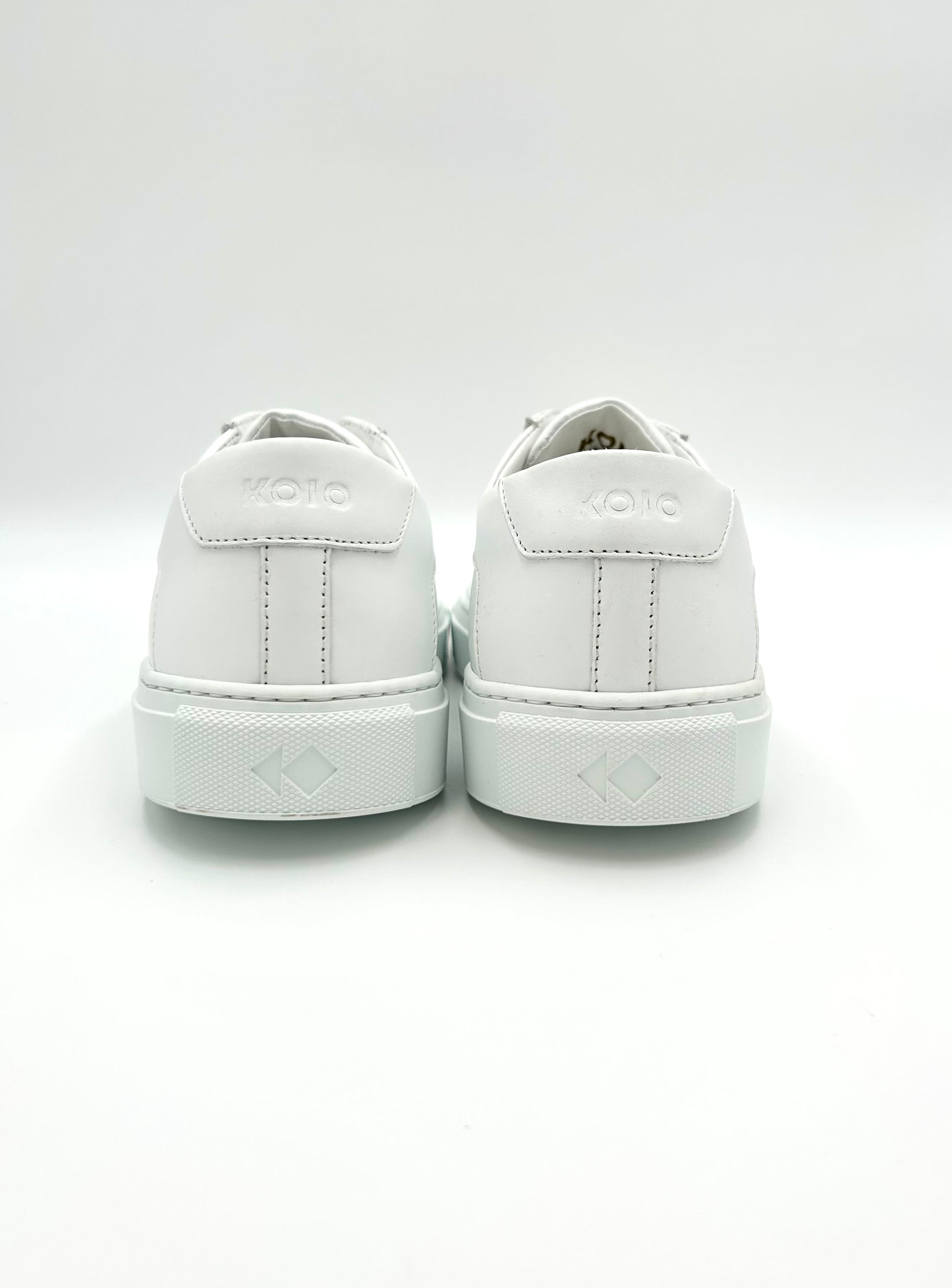 Koio Sneakers “Capri” Triple White - pelle bianca - Koio