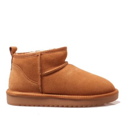 Massimo Santini Stivaletti Penny - vera pelle marrone cammello - Massimo Santini