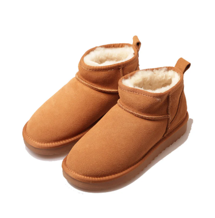 Massimo Santini Stivaletti Penny - vera pelle marrone cammello - Massimo Santini