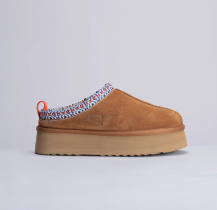 Massimo Santini PRISCA - SABOT CAMMELLO IN VELOUR - vera pelle marrone - Massimo Santini