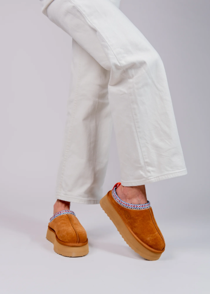 Massimo Santini PRISCA - SABOT CAMMELLO IN VELOUR - vera pelle marrone - Massimo Santini