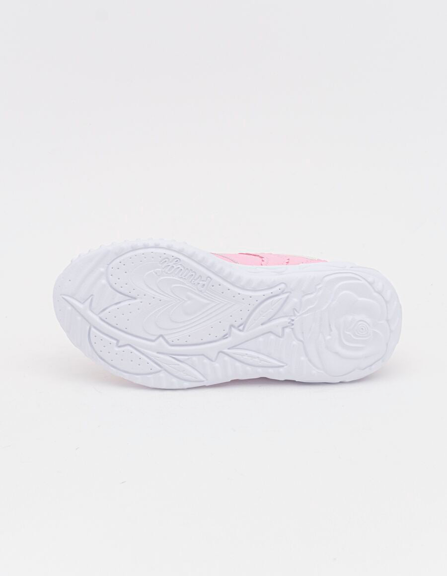 Primigi Sneakers bambina chiusura a strappo e lacci finti - rosa - Primigi