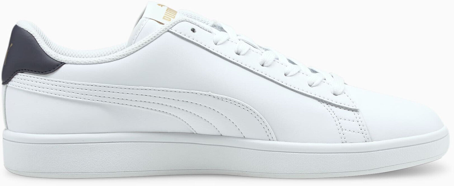 Puma Sneakers Smash v2 L White Peacoat gold - Puma