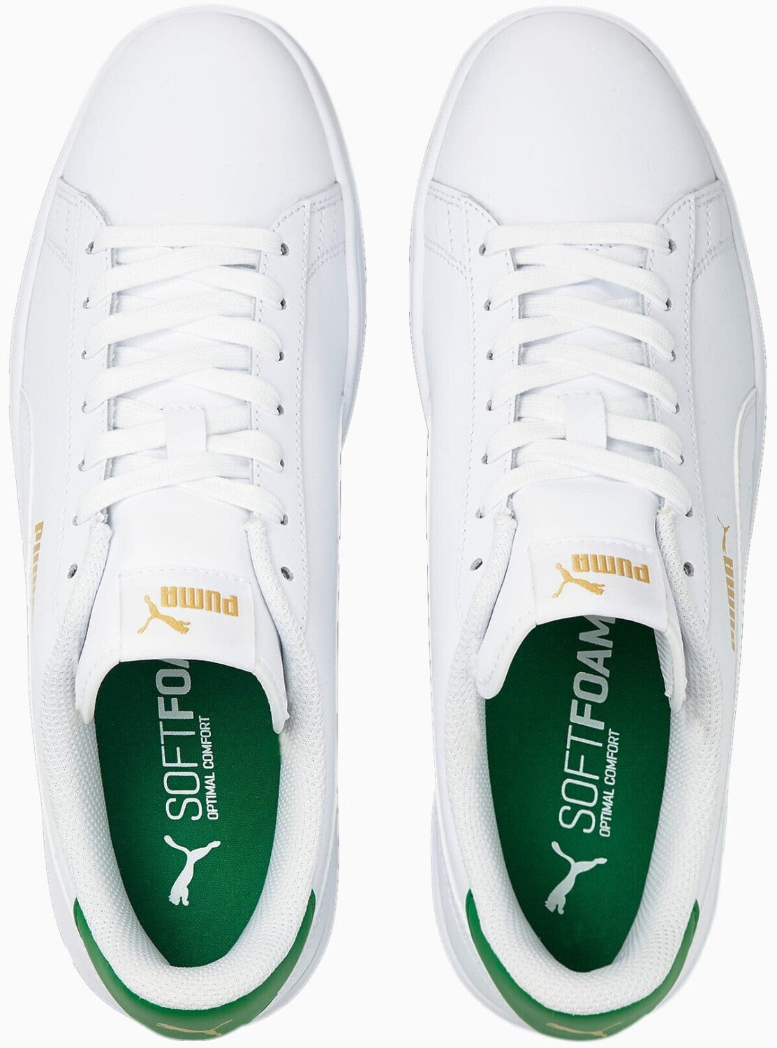 Puma Sneakers Smash v2 L White Amazon Green - Puma