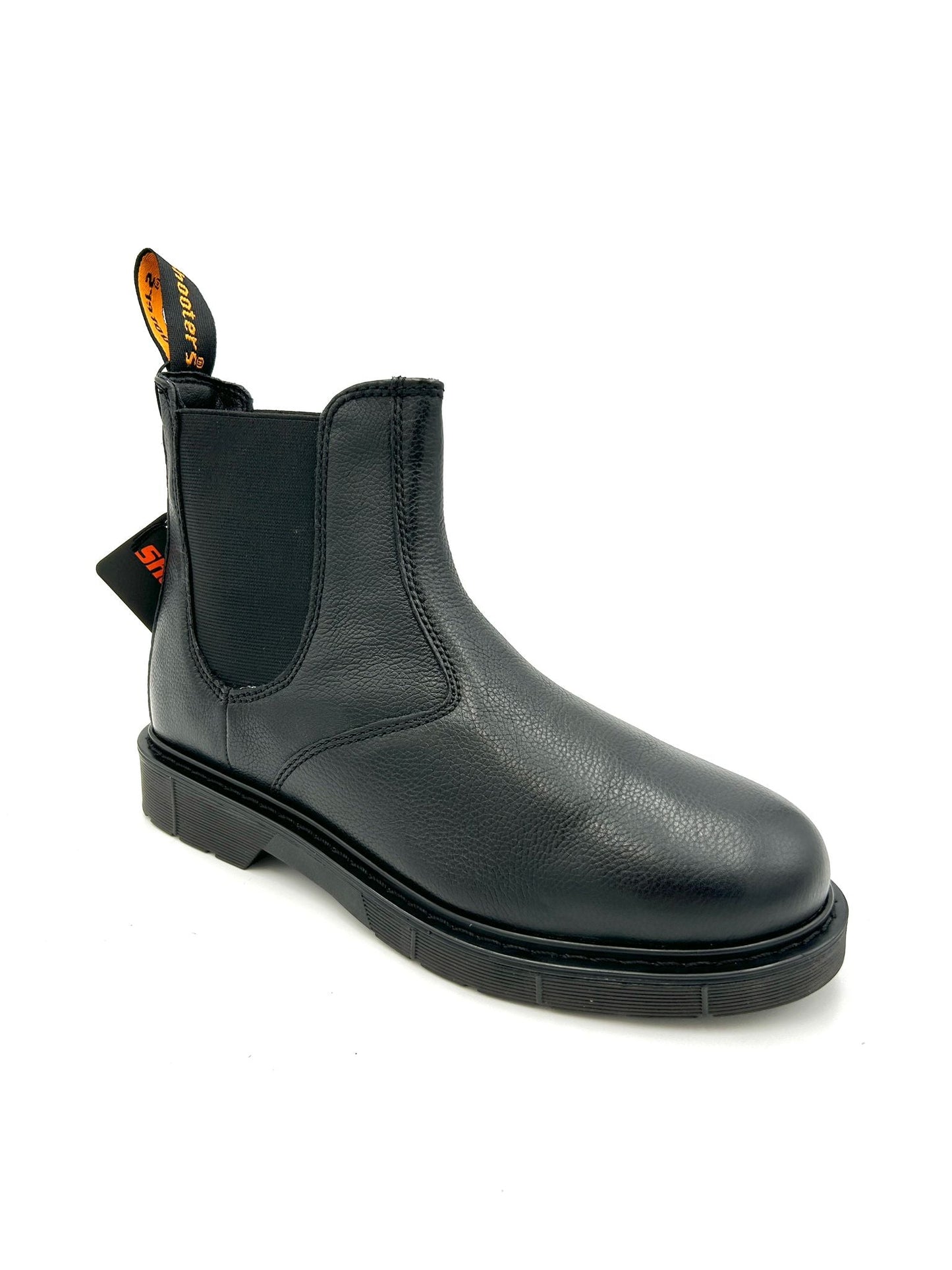 Shooters Anfibio Beatles / Chelsea Boots vera pelle nera - Shooters