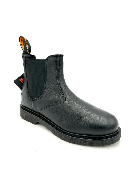 Shooters Anfibio Beatles / Chelsea Boots vera pelle nera - Shooters