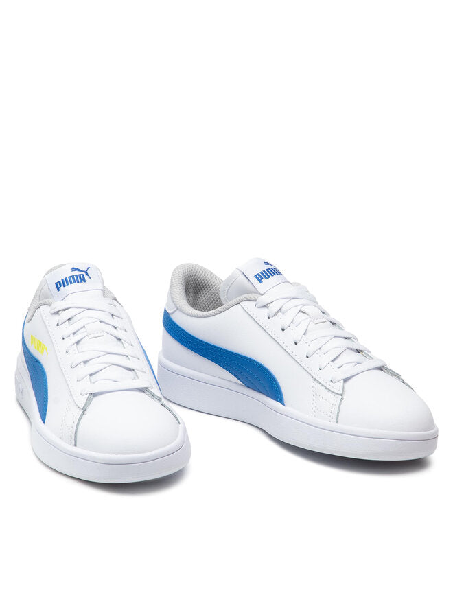 Puma Sneakers Smash v2 Junior bianco blu - Puma