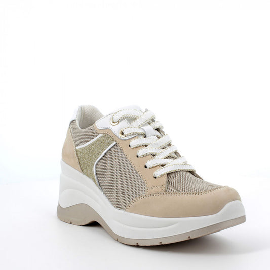 Igi&co Sneaker con zeppa - oro (memory foam) - Igi&co