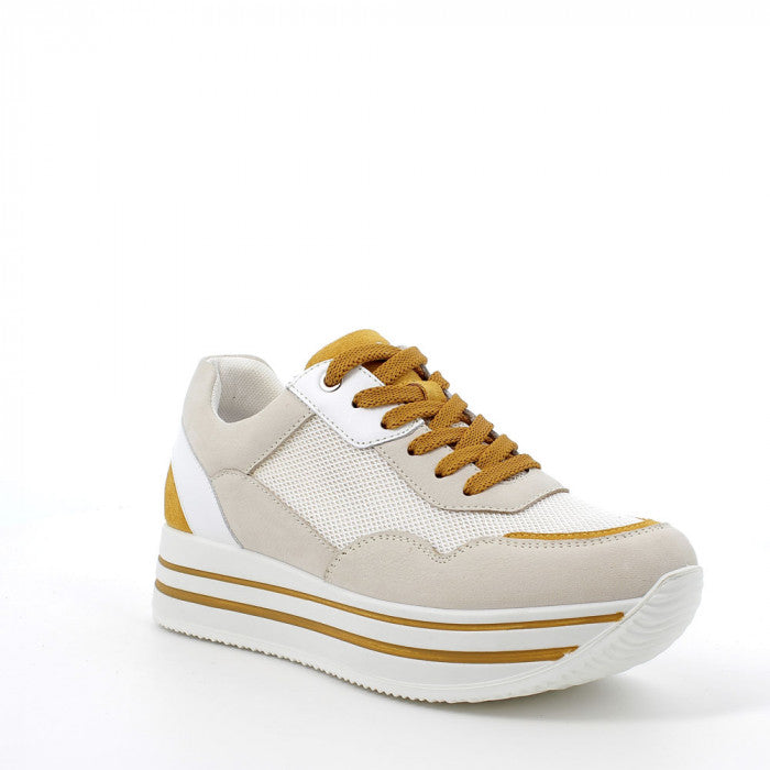 Igi&co sneaker platform beige - Igi&co