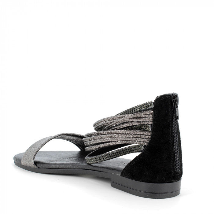 Igi&co Sandalo caviglia nero-black (memory foam) - Igi&co