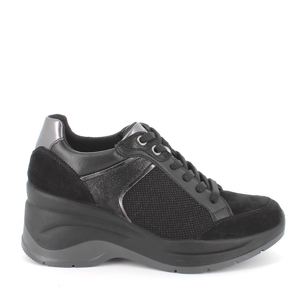 Igi&co Sneaker alta - black (memory foam) - Igi&co