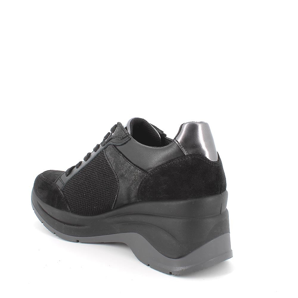 Igi&co Sneaker alta - black (memory foam) - Igi&co