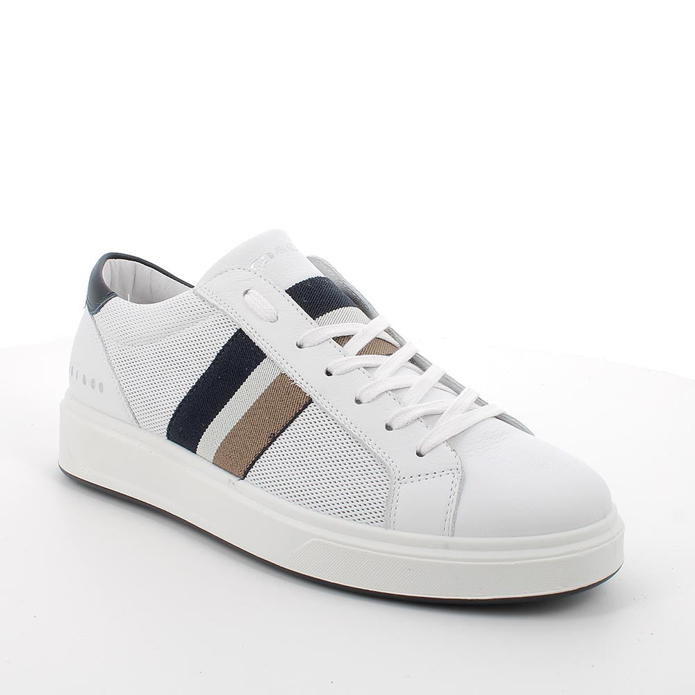 Igi&co Sneakers classica in pelle - bianca - Igi&co