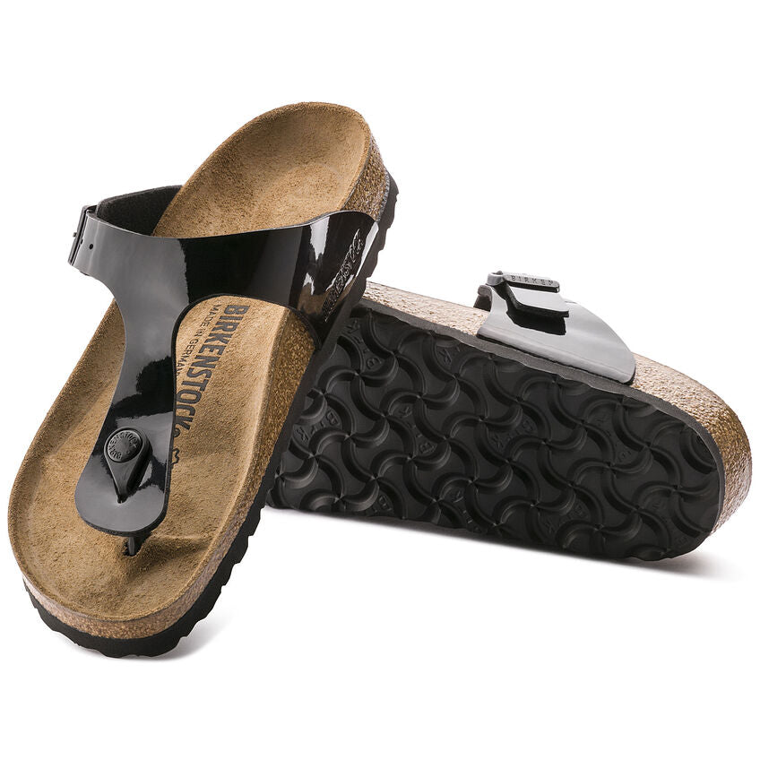 Birkenstock kairo 2024 nero lucido