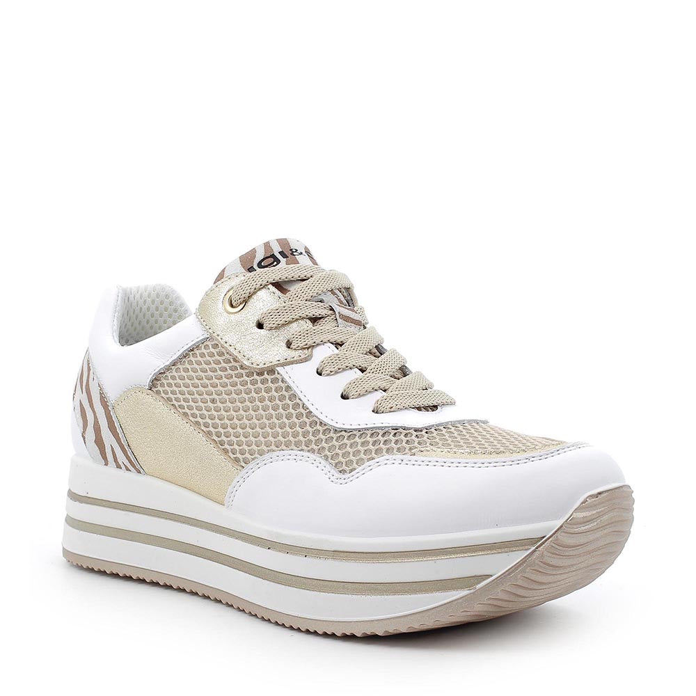 Igi&co Sneaker zeppa maxi white - Igi&co