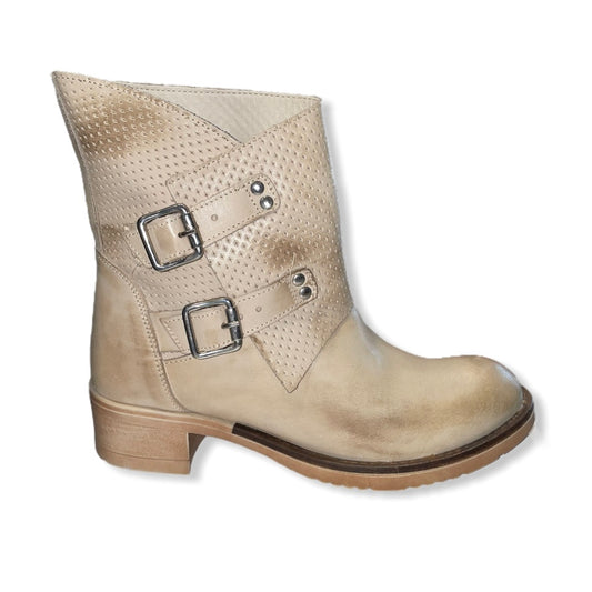 Stivaletto beige - Made in Italy
