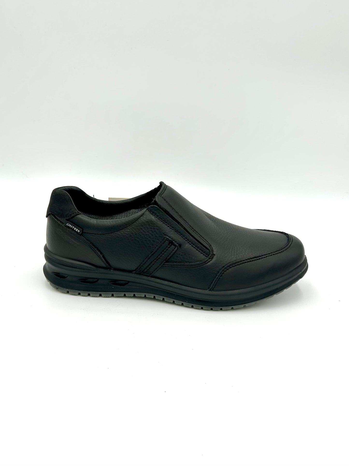 Grisport ACTIVE (gritex) Sneaker bassa elasticizzata in pelle - nera - Grisport
