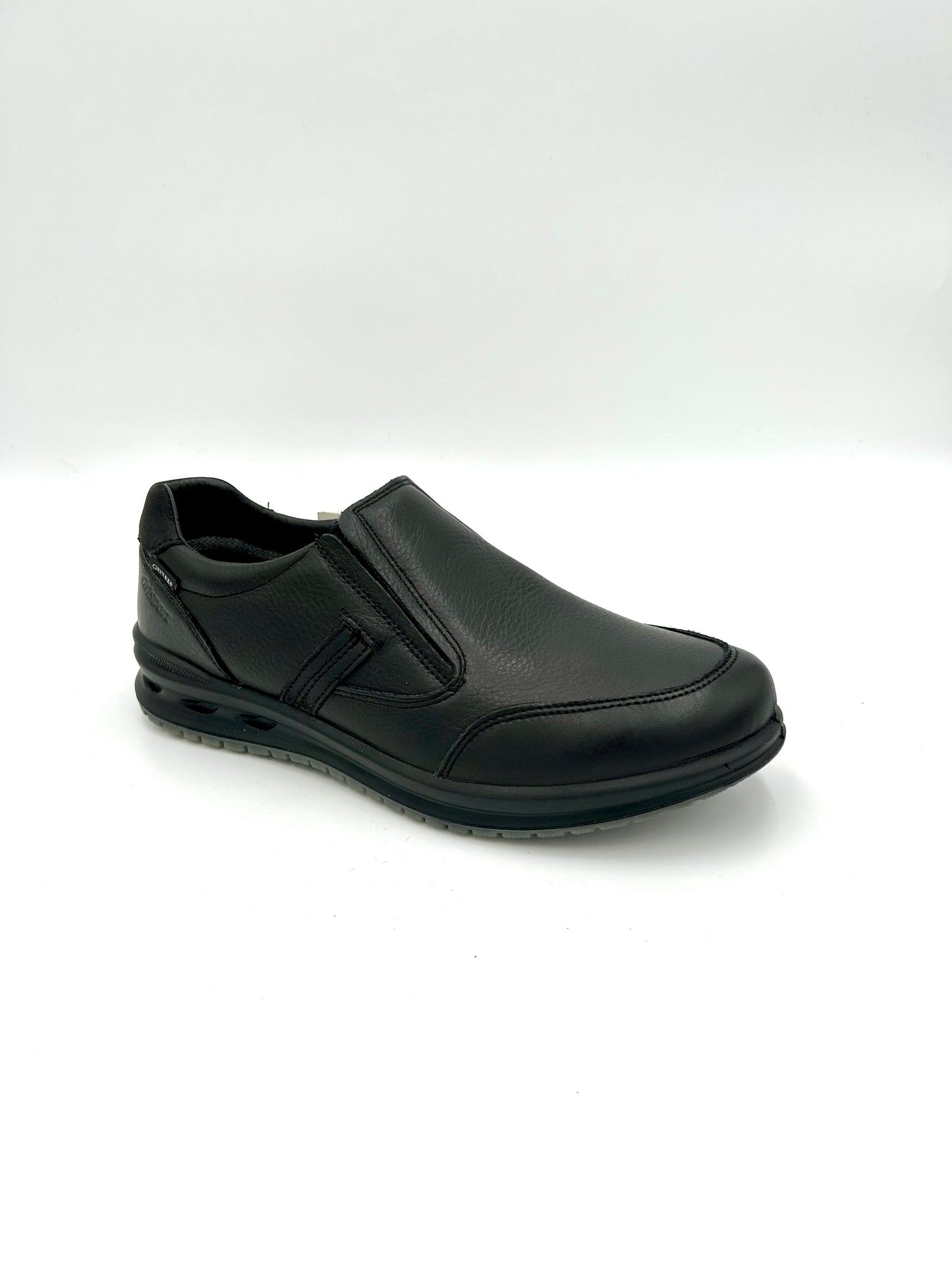 Grisport ACTIVE (gritex) Sneaker bassa elasticizzata in pelle - nera - Grisport