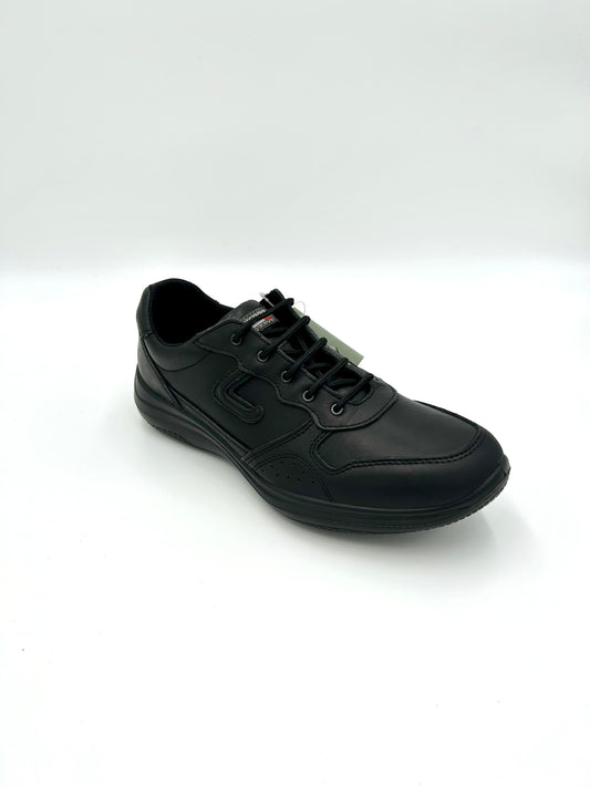 Grisport ACTIVE Sneaker casual in pelle - nero - Grisport