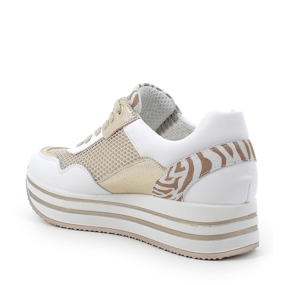 Igi&co Sneaker zeppa maxi white - Igi&co