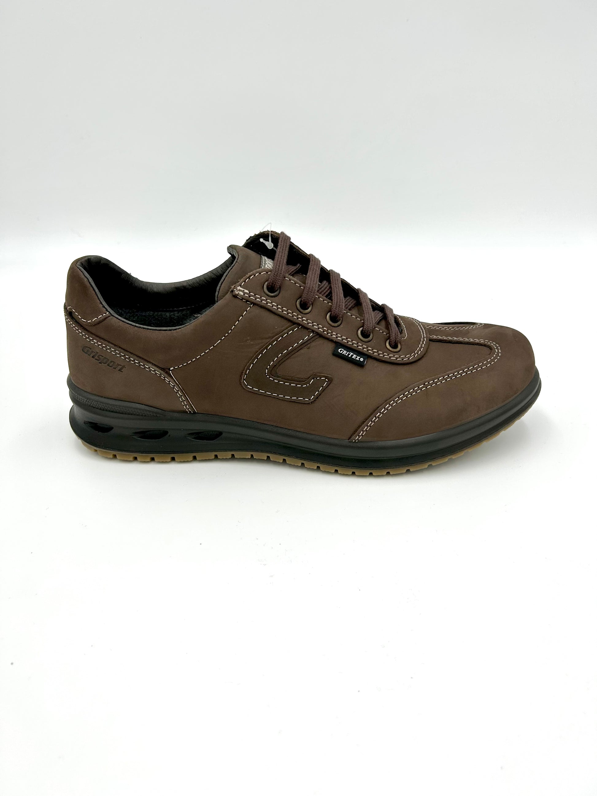 Grisport ACTIVE (gritex) sneakers in pelle morbida - marrone - Grisport